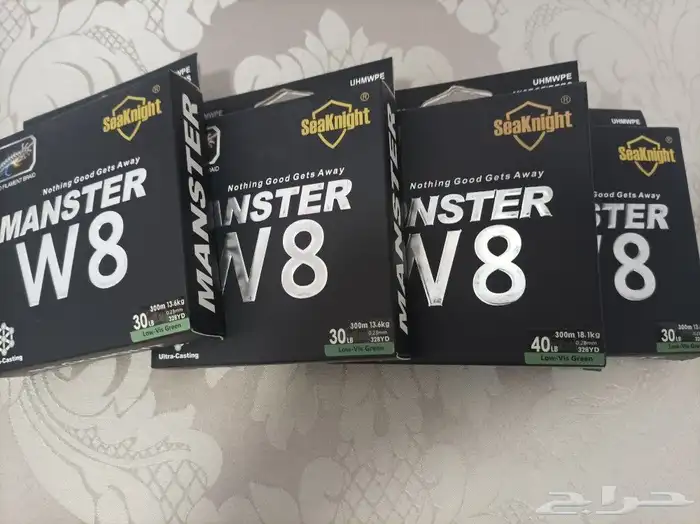 خيط حرير لصيد الأسماك. 0