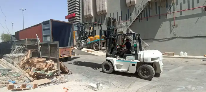 تأجير رفعات شوكيه وكرينات ونش رافعة شوكيه تحميل وتنريل 0