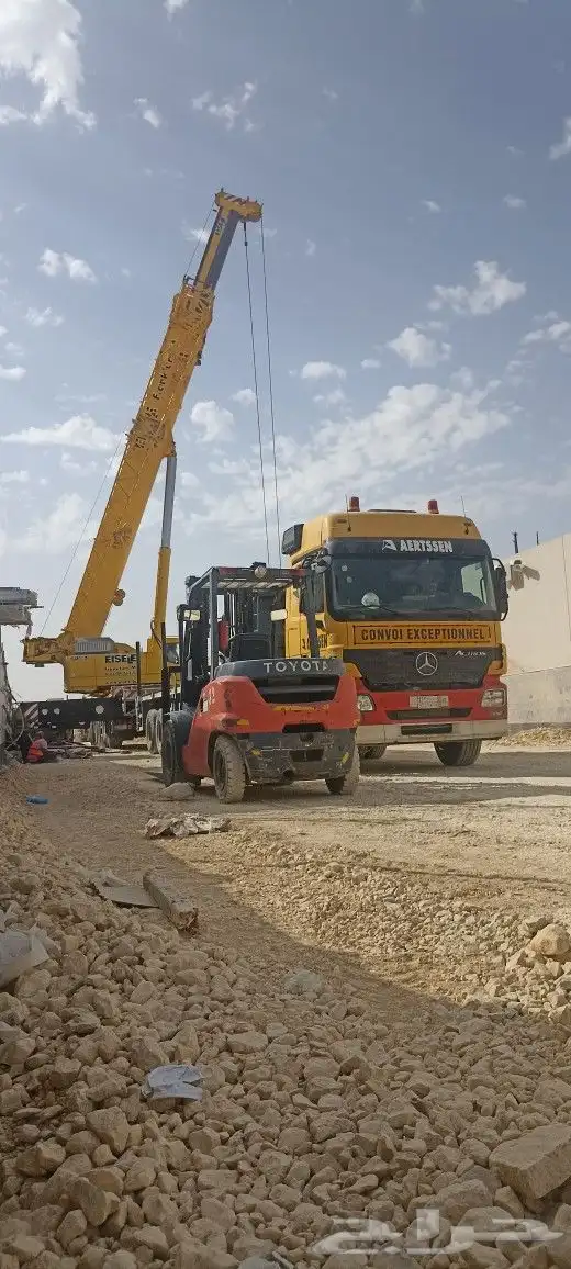 تأجير رفعات شوكيه وكرينات ونش رافعة شوكيه تحميل وتنريل 5