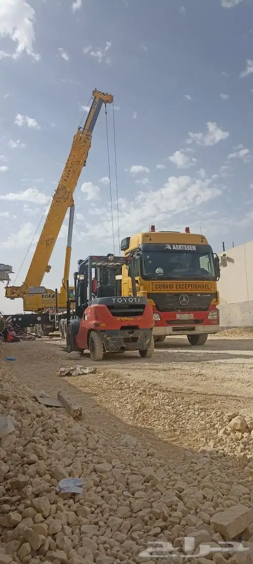 تأجير رفعات شوكيه وكرينات ونش رافعة شوكيه تحميل وتنريل 4