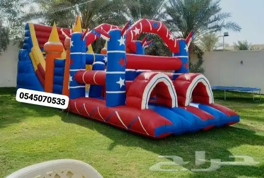 ملعب صابوني زحاليق مائيه نطيطات 6