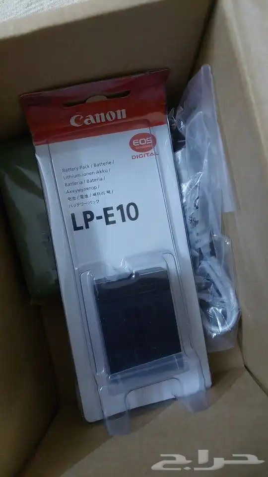 شاحن وبطاريات لي كميرات كانون ونيكون 4