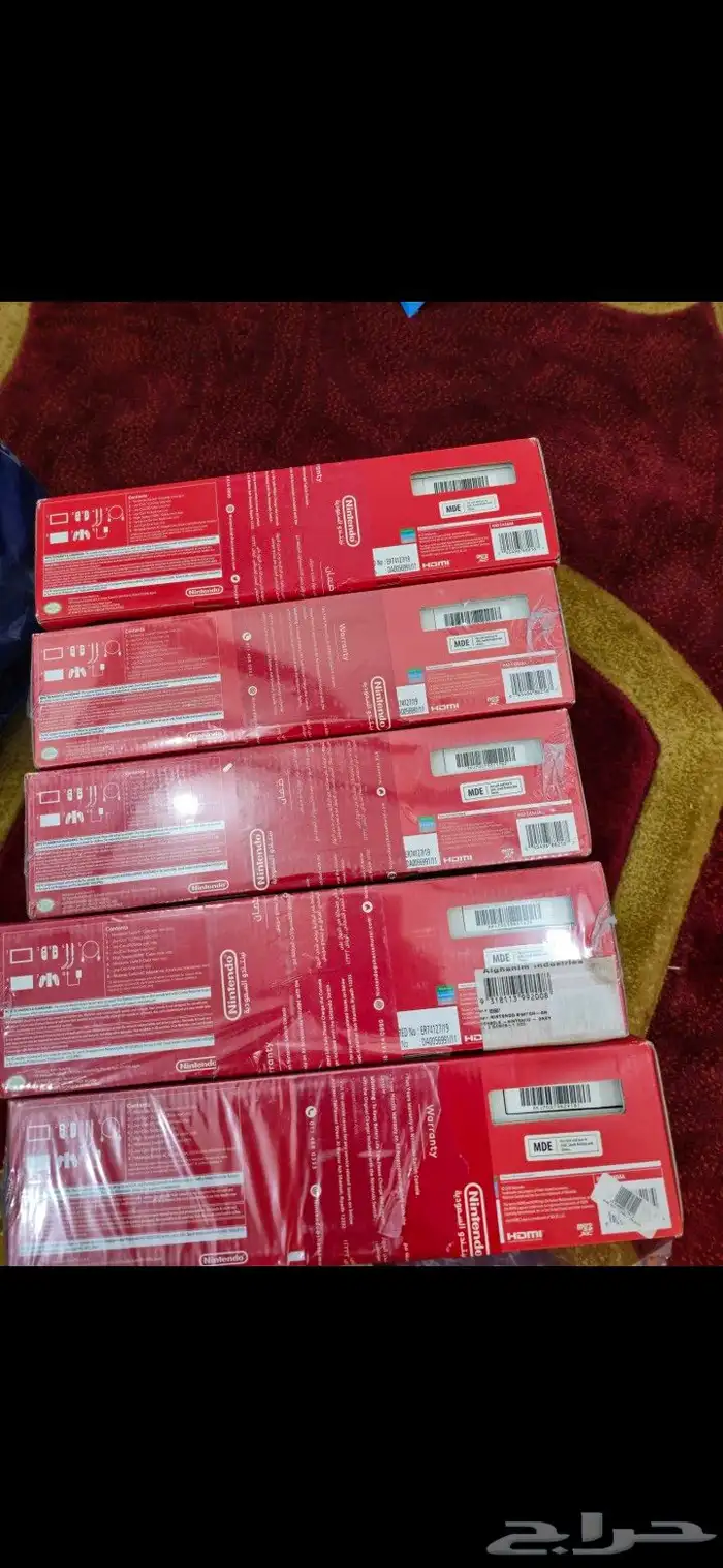 جهاز العاب نينتدو سويتش المحمول 6 حبات لكل حبة ( 900)ريال 3