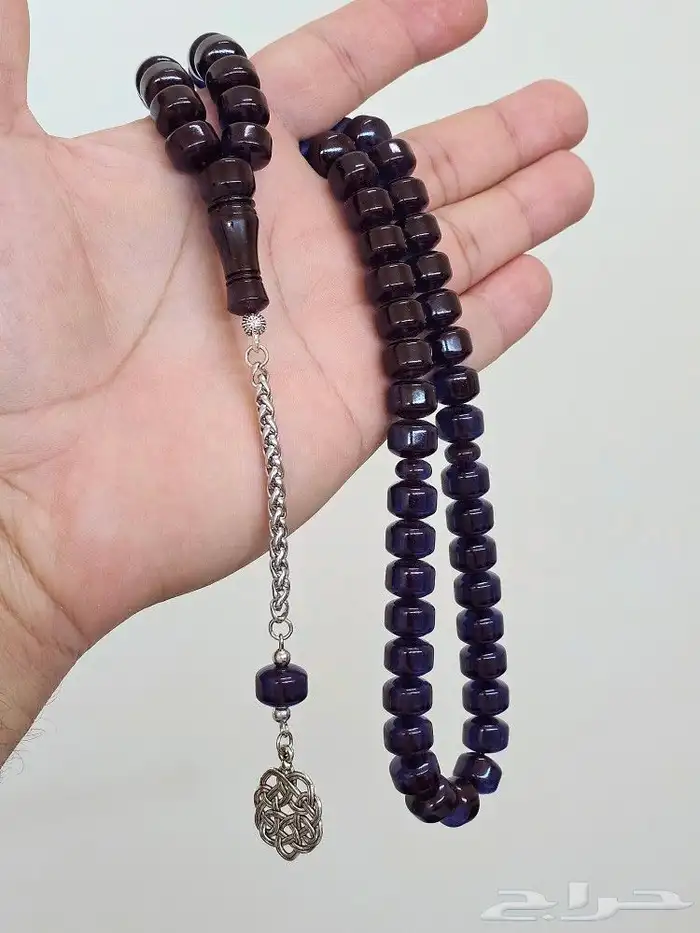 مسباح سندلس زعفراني برائحة عطريه مع كركوشة ستيل تفصيل خاص 1