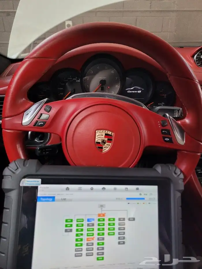 فحص وكشف اعطال وبرمجة جميع سيارات Porsche 5