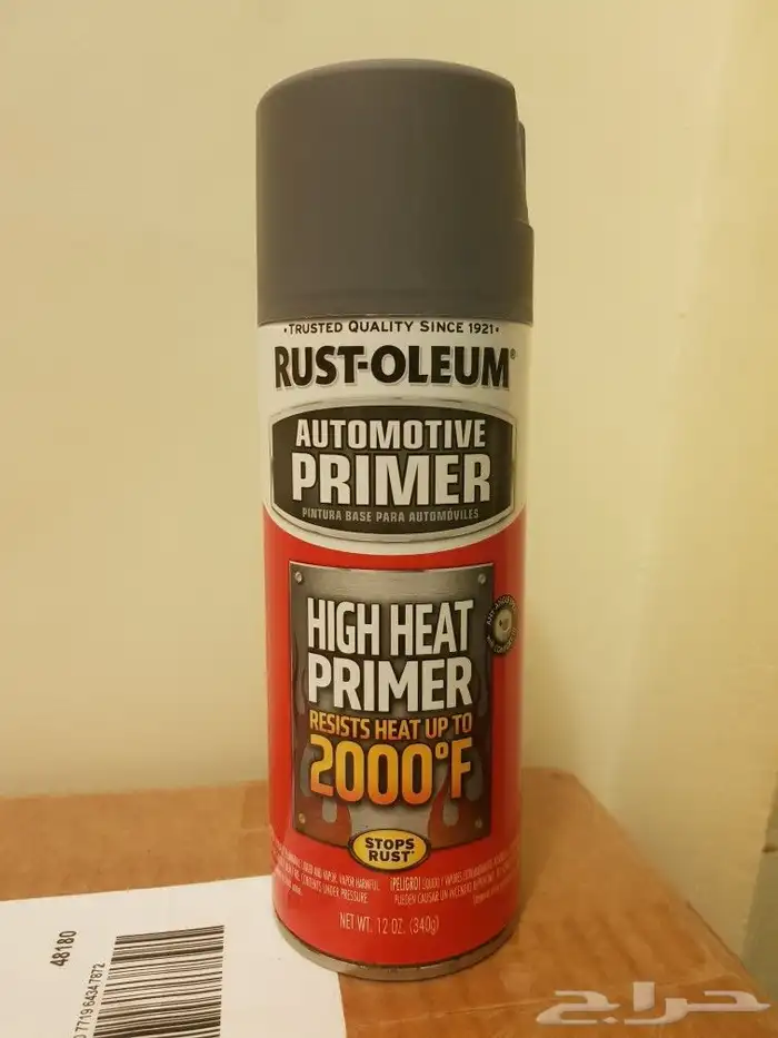 علب رش صبغ ضد الحرارة و الصدأ (جديده) USA RUST-OLEUM 6