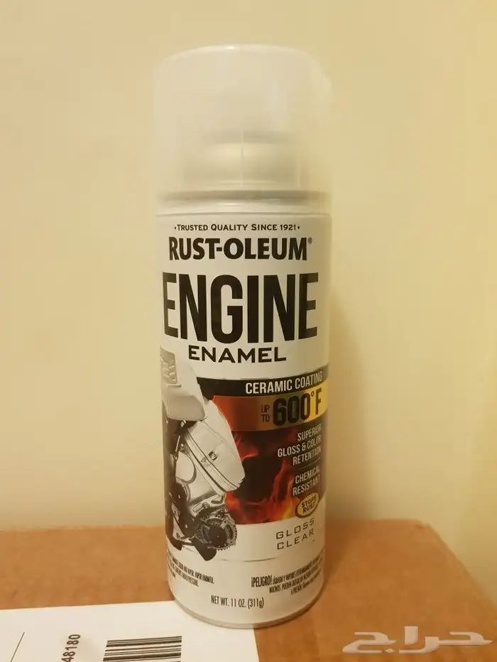 علب رش صبغ ضد الحرارة و الصدأ (جديده) USA RUST-OLEUM 2