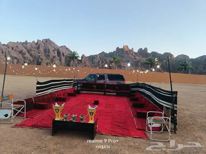 زهرة الجبلين للرحلات البرية بيت شعر ملكي كشتات طلعات قيلات 29