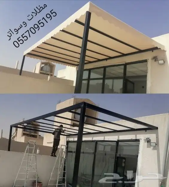 مظلات وسواتر برجولات 2