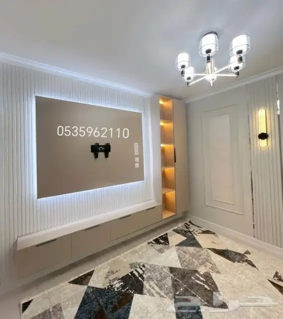 ديكورات ودهانات جبس البور بديل الرخام بديل الخشب فوم ديكورات 9