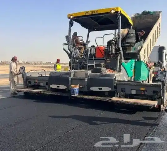 مقاولات اسفلت شوارع واجهات مواقف سيارات 0