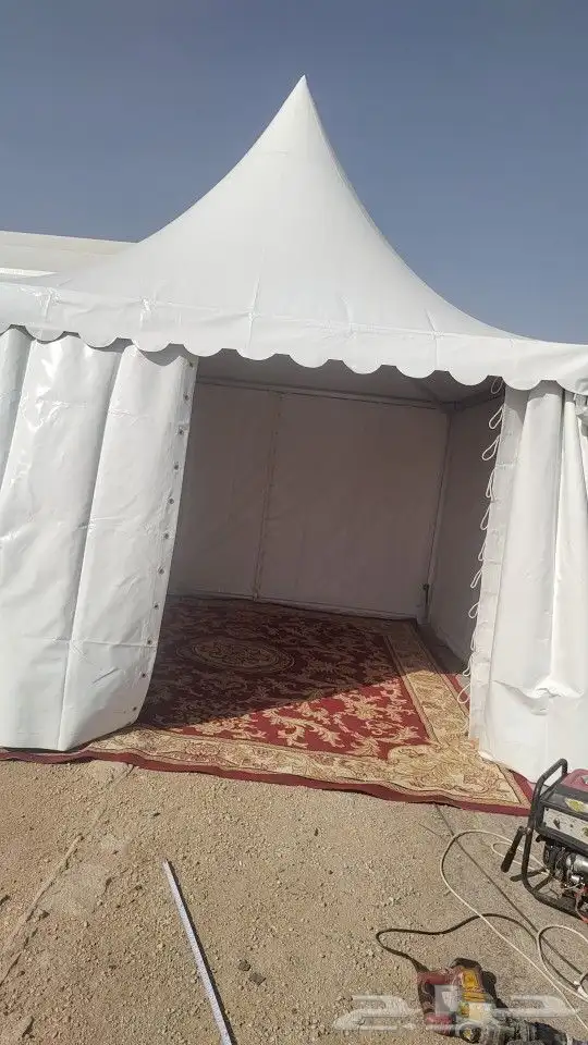 تاجير خيام اوروبي طاولات وكراسي 8