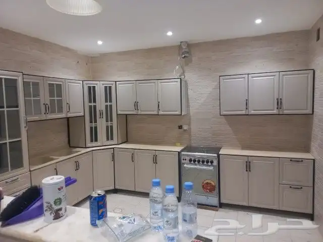 مطابخ جديده جاهزه معدله علي حسب المساحه 4