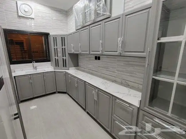 مطابخ جديده جاهزه معدله علي حسب المساحه 2