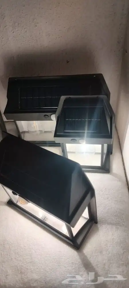 لمبات طاقة شمسية خارجي3أشكال 1