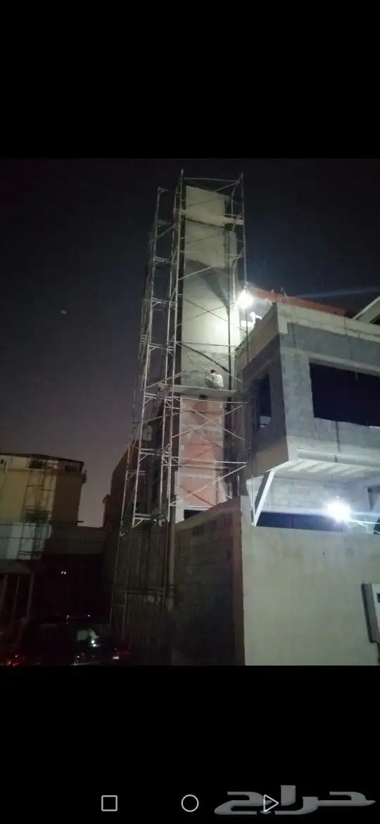 اعمال ابراج المصاعد 8