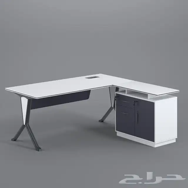 أثاث مكتبي منزلي زجاج 10