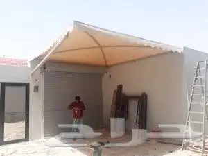 مظلات مواقف سيارات خيام ملكية سواتر شرائح 19