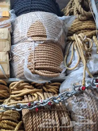 حبال خيش قماش 2