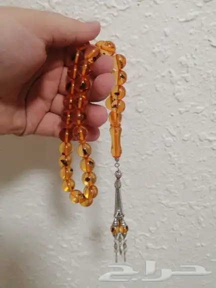 سبحة كهرمان حشري (جديدة). 0