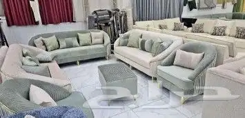 كنب جديد جاهز تفصيل المجلس تنجيد التواصل 1