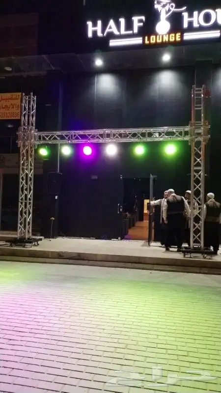 بوابات افتتاح تراس اضاءات 0