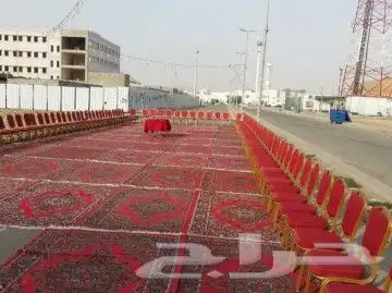 تأجير كل مايلزم عزاء وتوصيله وتفرشها بسعر مغري 12