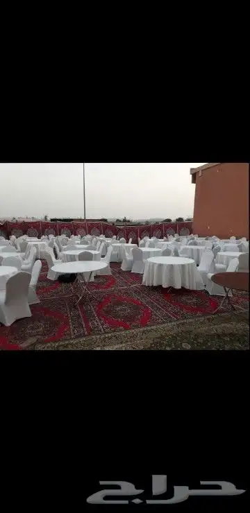 تأجير كل مايلزم عزاء وتوصيله وتفرشها بسعر مغري 9