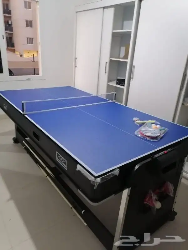 طاولة 3 في 1 بلياردو تنس هوكي جديدة 10
