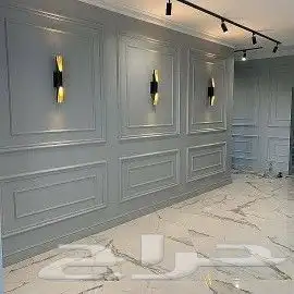 ديكورات جبس بورد سقف جبس بورد مشب فوم نيلاه بديل الرخام بديل 3
