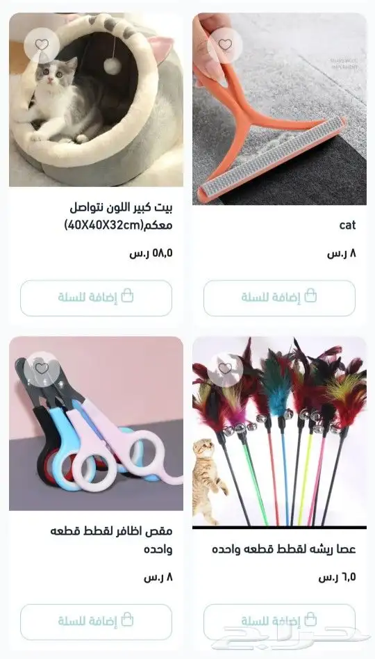 لمحبين القطط اسعارنا غير ونوصل بنفس اليوم 4