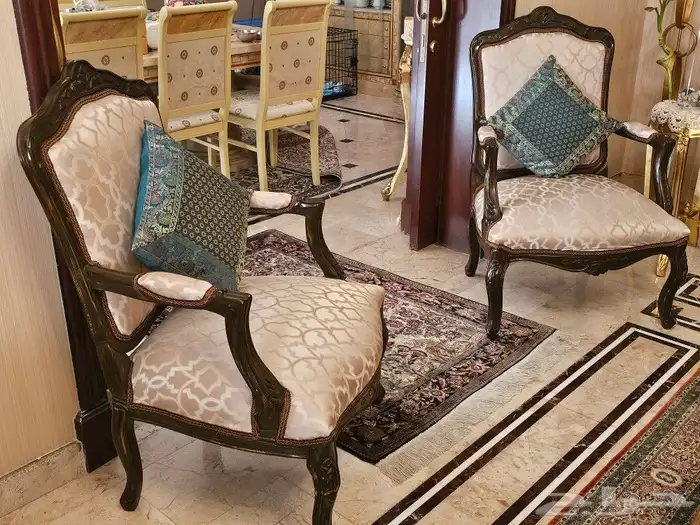 كراسي ملكي طراز لويس الرابع عشر 3