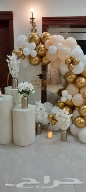 تنسيق طاولات كراسي تخرجات 2024 6