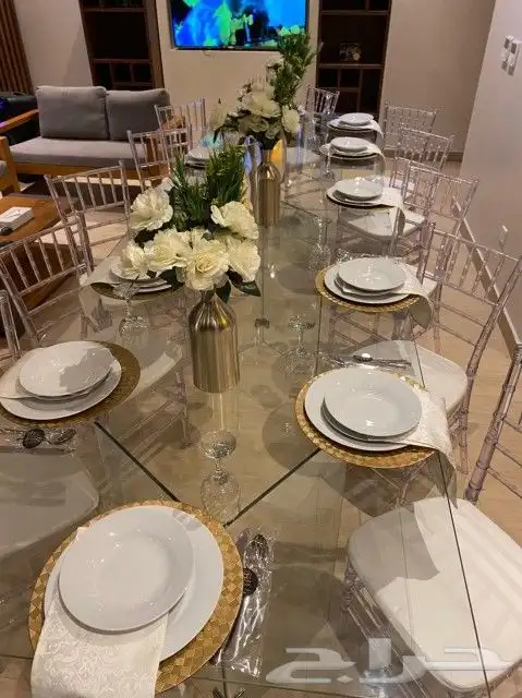 تنسيق طاولات كراسي تخرجات 2024 8