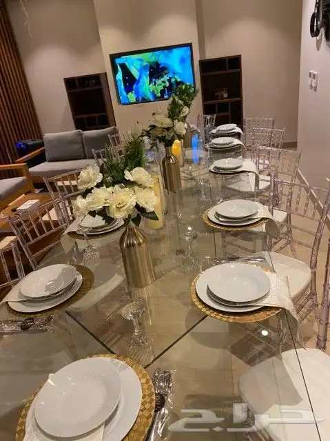 تنسيق طاولات كراسي تخرجات 2024 9