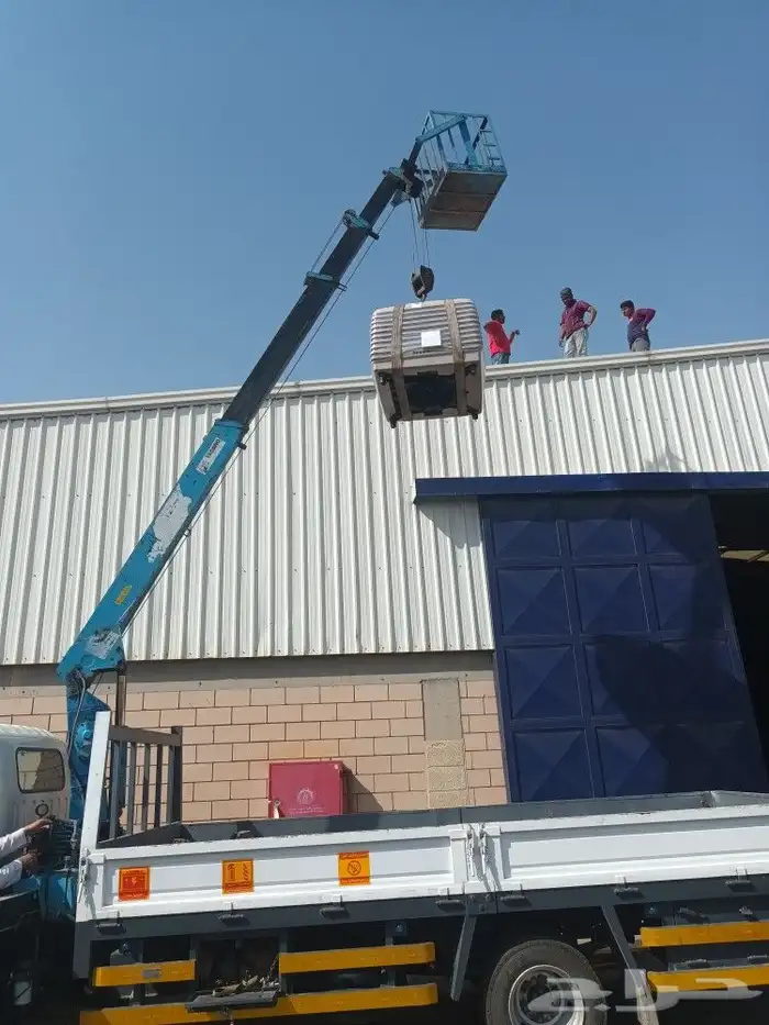 رفع مكيفات رفع كنب رفع غسالة الى سطح المنزل كربن 0