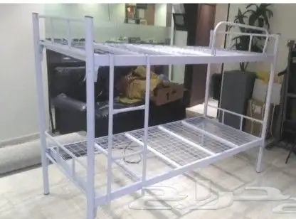 متوفر لدينا سرير دورين ب180 سرير دور واحد ب120 سرير حديد مقا 0