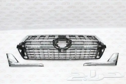 شبك لاندكروزر 2018 الى 2021 اسود وكروم 2