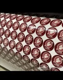 مطبعة مطبوعات دعاية وإعلان بوكسات استكر أكياس. 1