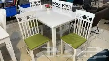 طاولات طعام تركية  ماليزية  صيني خشب زجاج رخام كافة المقاسات 8