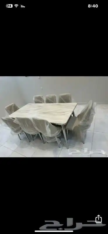 طاولات طعام تركية  ماليزية  صيني خشب زجاج رخام كافة المقاسات 27