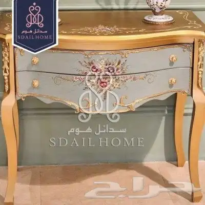 تحف زان قطع كلاسيك فاترينة خشب كلاسيك مدخل كلاسيك 2
