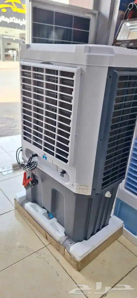 مكيفات صحراويه متنقله 100w لتر 70-49 يعمل بنظامين 12-24v -22 6