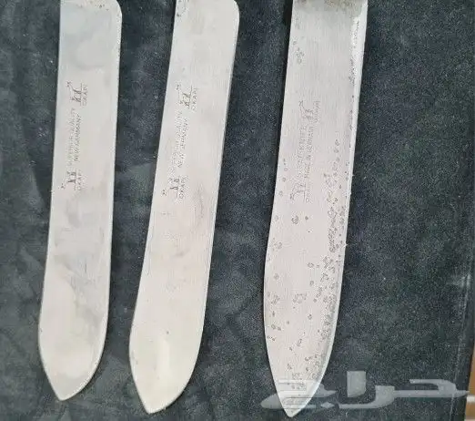 سكاكين الماني 3 واحدمطوي باكستاني قديمة حاده تصلح لذبح 3