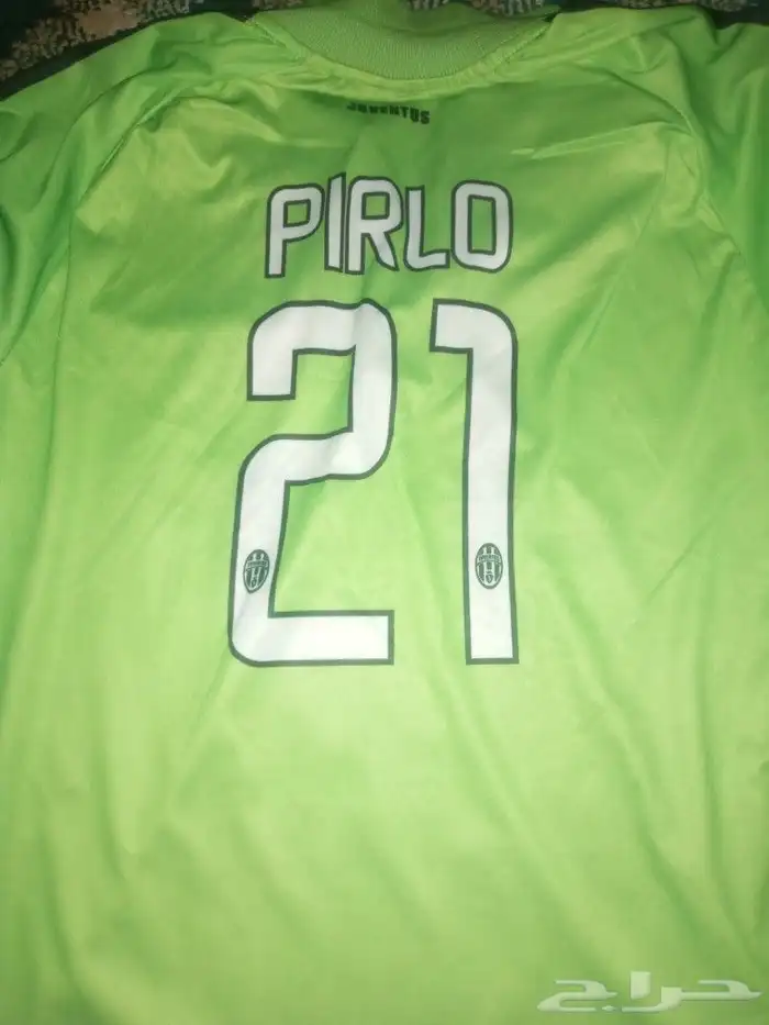 تيشيرت يوفنتوس الاخضر كم طويل رقم 21 بيرلو جديد 3
