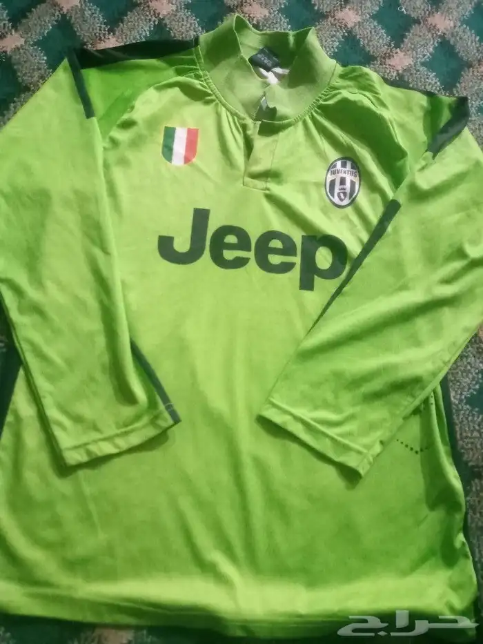 تيشيرت يوفنتوس الاخضر كم طويل رقم 21 بيرلو جديد 0