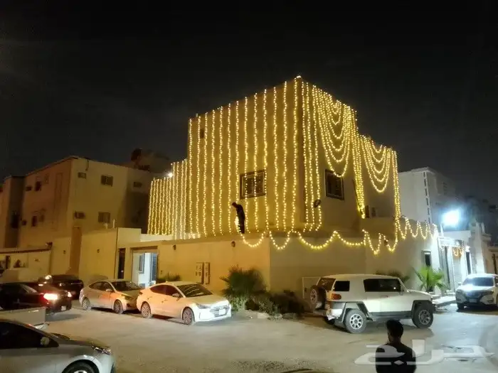 تاجير وتركيب نشر الكويتي زينه عرس تركيب جميع الاضاءه 2