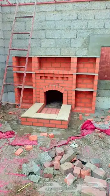 قرميد بيت شار مشب نار تلبيس قماش مظلات سواتر 6