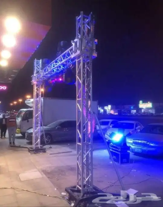 تأجير معدات الافتتاح اضائات وبالونات راقصه 3