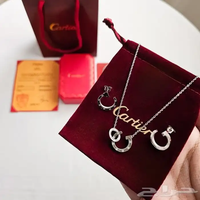 أطقم كارتير مطلي ذهب عيار 21 3